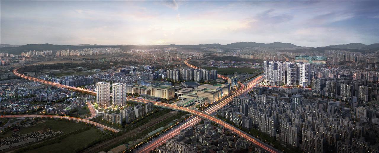 수원역 아너스빌 플라츠 조감도 1